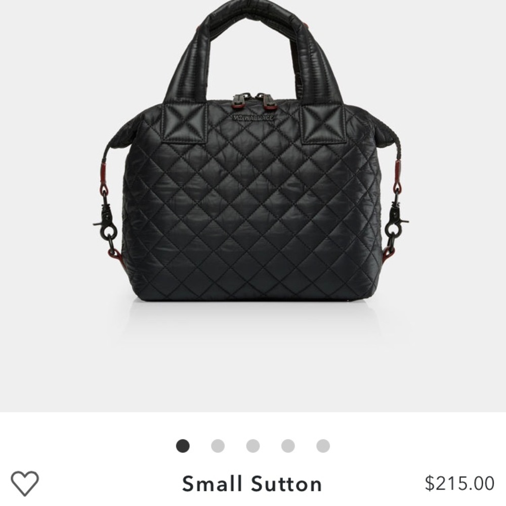 MZ Wallace Small Sutton - Pixel Print Oxford
